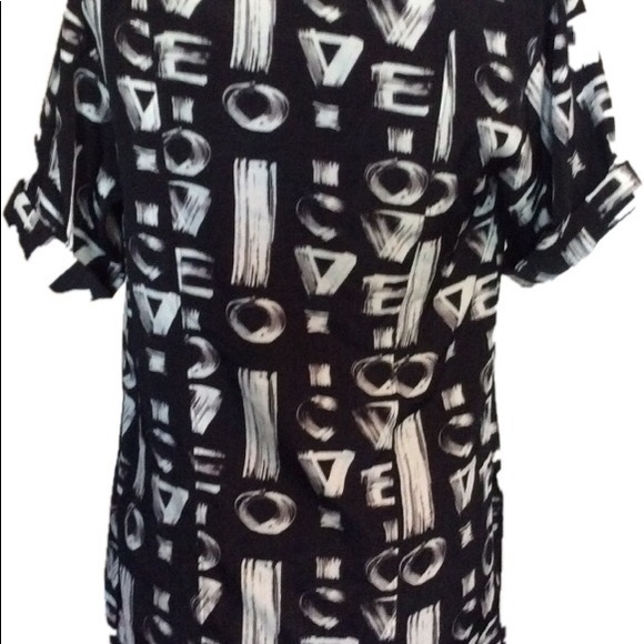 Rachael Roy Faux Wrap Diagonal  Zipper Dress - Picture 3 of 7